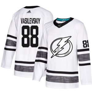 Tampa Bay Lightning Trikot #88 Andrei Vasilevskiy Weiß 2019 All-Star